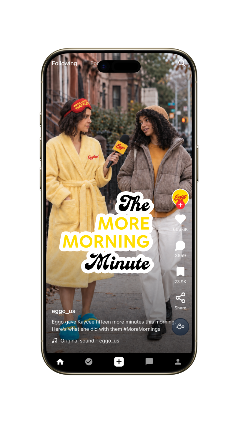 Eggo TikTok series: The More Morning Minute