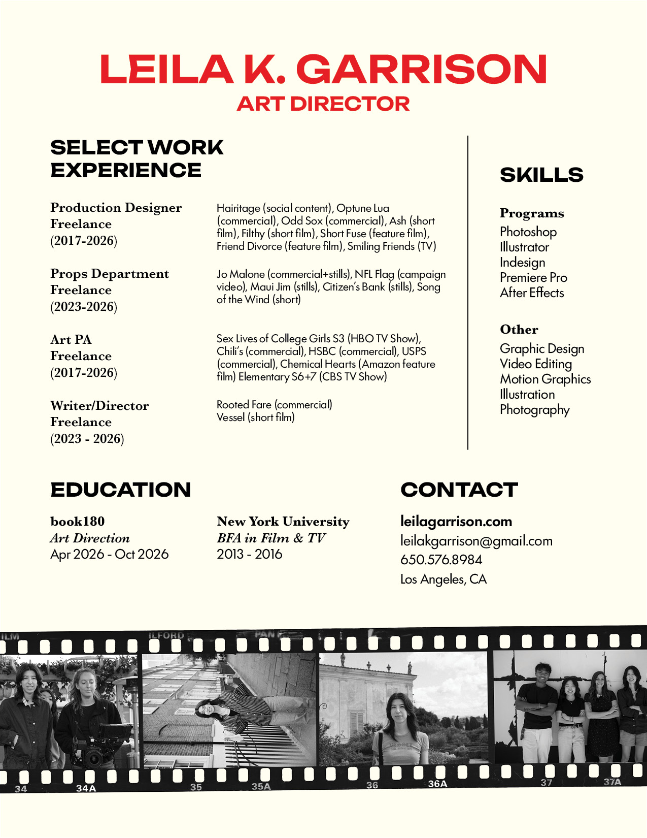 Leila Garrison resume